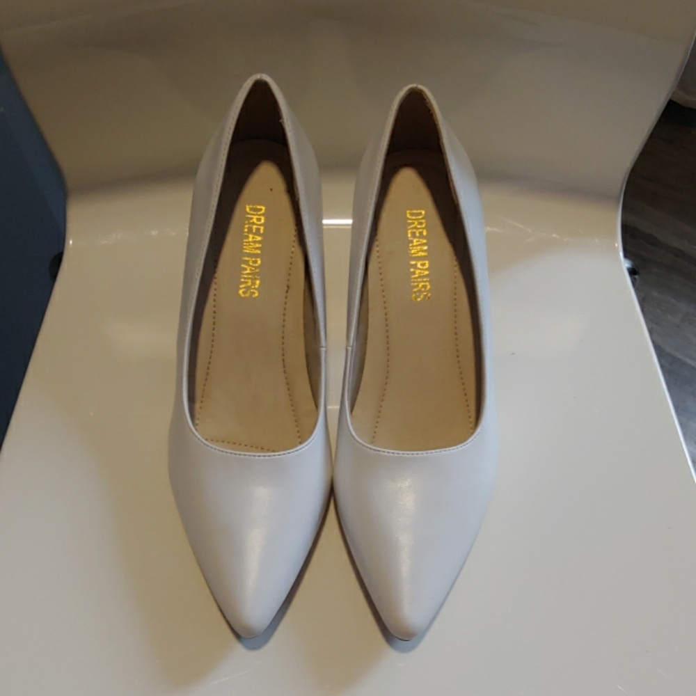 White heels